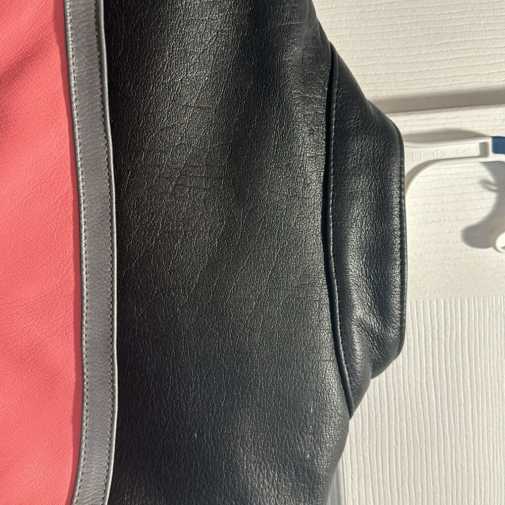 Vintage Hot Leathers Pink and Black Moto Jacket - Picture 7 of 15
